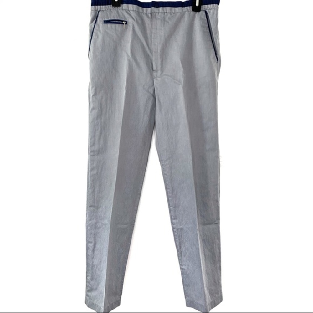 PIERRE CARDIN MENS Pinstriped Casual Dress Pants